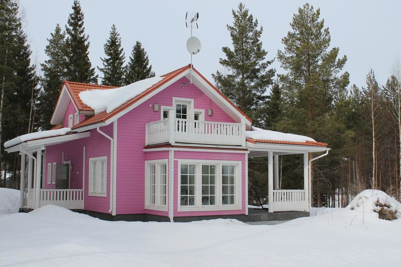 Дома для отпуска Коттедж в Финляндии, Enonkoski (розовый) Энонкоски-5