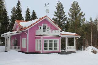 Дома для отпуска Коттедж в Финляндии, Enonkoski (розовый) Энонкоски Дом с 3 спальнями-2