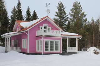 Дома для отпуска Коттедж в Финляндии, Enonkoski (розовый) Энонкоски Дом с 3 спальнями-49