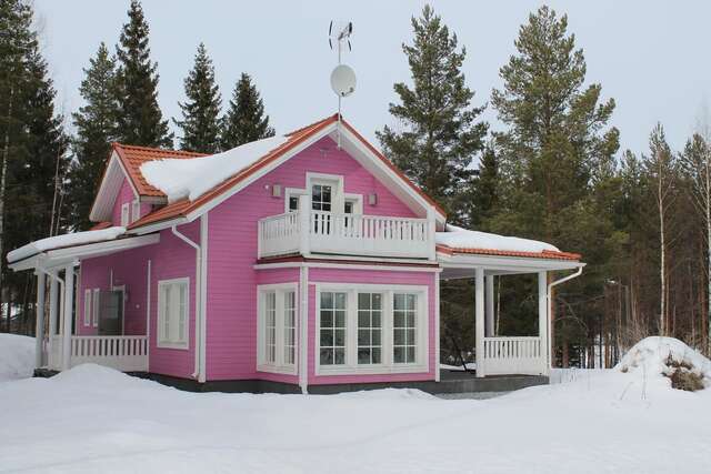 Дома для отпуска Коттедж в Финляндии, Enonkoski (розовый) Энонкоски-4